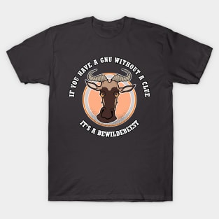 Wildebeest Joke - animal puns T-Shirt